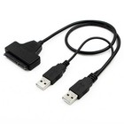 Usb 2 0 To 2 5inch Hdd 7 15pin Sata Hard Drive Cable Adapter For Sata Ssd   Hdd