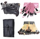 24pcs Pro Kabuki Makeup Brushes Set Foundation Powder Shadow Blending Brush Set