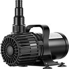 1600-5300gph Submersible Water Pump W  Barrier Bag Koi Pond Waterfall Fountains