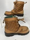 Polo Ralph Lauren Boys 10 Y Tan High Top Leather Brn Boots Ranger High Horses