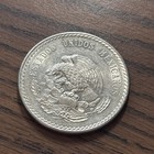 Mexico 1948 Cuauhtemoc Silver Coin Cinco Five 5 Pesos 30 Gramos 30g Ley 0 900