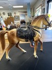 Vtg Lifo Toys Tan And Cream Buckskin Plastic Horse Western Saddle 10 