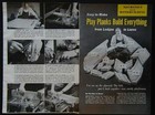 Playhouse Planks Large Lincoln Logs 1953 How-to Build Plans