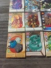 Bakugan 2006 2008 2011 Magnetic Metal Lot Of 16 Cards 1 With Serial Stamp