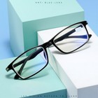 2 Pairs Men Square Tr90 Myopia Glasses For Men Retro Nearsighted Eyeglasses