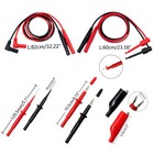 2 Sets Aidetek Multimeter Test Leads Tipped Test For Fluke Tester Tlp20157 Usa