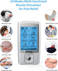 Nursal 24 Modes Tens Unit Muscle Stimulator With Continuous Stimulation  Recharg