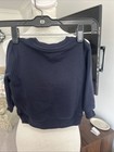 Vtg Polo Ralph Lauren Baby 18m Sweatshirt Long Sleeve Blue Plaid Preppy Classic