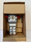 Classic Tin Robot Space Trooper With Friction Crank Motor Robby The Robot