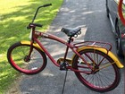 Felt 2012 Fat Tire Beer Limited Edition Beach Cruiser And Sign