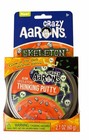 Lot Of 5 Rare New Aaron s Crazy Thinking Putty 2 1 Oz Glow In The Dark 3 5    Tin