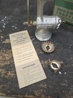Vtg  Meat Grinder  Universal Chopper Brand  Food And Meat Chopper No 2  W manual