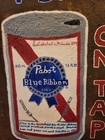 Vintage Pabst Blue Ribbon Beer On Tap Original Art Painting 12x16 Pbr Collector