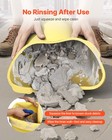 Vevor 2 Pack 5 Gallon Silicone Bucket Liners For Concrete Mortar Paint Mix
