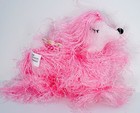 Dog Christmas Ornament Poodle Puppy Holiday Tree Decor Fringe Pink Animal Gifts