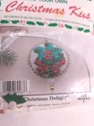 Merri Mac Diy Sequin Ornament Kit  94-67 Christmas Delight New Old Stock Vintage