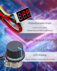 Pwm Dc Motor Speed Controller  Dc 10-55v Max 100a  Stepless Brushed Motor