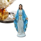 Virgin Mary Statue  Catholic Figurine Decor Holy Family Collectible Figures Set