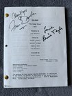 The Nanny Tv Script - Signed By Fran Drescher And Renee Taylor