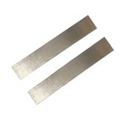 99 995  Pure Zinc Anode Sheet Kit 2 Pack For Electroplating 0 04 X 1 X 6 Inch
