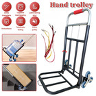 330lbs Cart Folding Dolly Collapsible Trolley Push Hand Truck Moving Warehouse