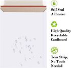100-1000 Flat Photo Mailer Document Envelopes Cardboard Self Seal 9 x11 5  6 x8 