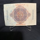 Banknote German Reichsbanknote Reich 20 Marks February 1914
