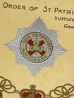 Ww1 Period The Order Of St Patrick Embossed Irish Postcard