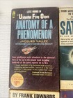 Vintage Ufo Flying Saucers Paperback Book Lot Of 10 Vallee Edwards Ruppelt