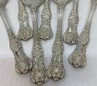 7 Tiffany English King Sterling Round Bowl Cream Soup Spoon 6 75 In Pat1885m T03