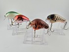  4  Vintage Bagley Squarebill Diving B Lot Great Colors  