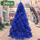 Fast 5 6 7 8 Ft Blue Christmas Xmas Tree Undecorated Festival Holiday Winter