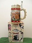 Budweiser Collectible Lidded Stein Cs379 Man s Best Friend Series  labrador  Mib