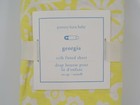 Pottery Barn Baby Toddler Nursery Bedding Georgia Crib Sheet Floral Yellow  108b