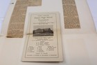 Scrapbook Page Basketball Tournament Newspaper Clipping 1929 Vintage Collectible