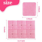1200 Lint Free Nail Wipes - Pink Acetone Nail Polish Remover Wipes Lint Free 