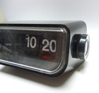 Vintage Copal Flip Clock Model 225 Black Working Excellent Condition