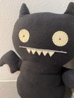 Uglydoll Classic Black Ice-bat 15  Stuffed Collectible 2002 Plush Vtg Ugly Dolls