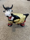 Anatoly Turov Cow Parade Matador Hand-painted Ceramic Figurine Collectible Art