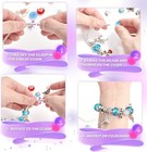 Zooi Bracelet Making Kit For Girls  Easter Gifts For Kids  Easter Basket Stuffer