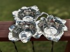 Arthur Court 3-section Grape Leaf Appetizers Serving Bowl