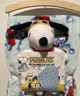 Snoopy Blanket   Snoopy Red Baron Toy   75th Anniversary Baby Or Pet Blanket 