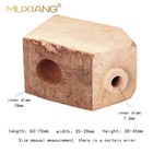 Muxiang Briar Pipe Block Pre Drilled Semi-finish Tobacco Pipe Beginner Diy Kit