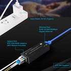 Ultra-compact Gigabit Fiber Media Converter 1000mbps Mini Sfp Ip 20km Usb Type-c