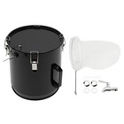 Grease Disposal Bucket 6 Gallon Oil Disposal Transport Container Grease Bucket 
