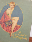 Vintage Lady Nottingham Empty Silk Stocking Box