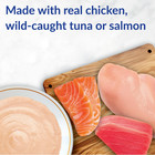 Creamy Lickable Cat Treat With Taurine  0 5 Oz Tubes  50 Pack  Chicken Variety