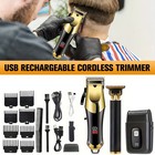 Professional Hair Clipper For Men  3-piece Set  Beard Trimmer Shaver Set And Kit
