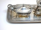 London Sterling Silver Condiment Set By Alan M Weisrose - 261 Grams - Very Nice