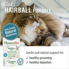 Homeopet Feline Furball  Safe And Natural Hairball Supplement For Cats  Cat